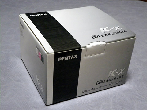 届いた！！PENTAX K-x